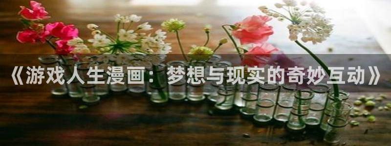 《游戏人生漫画：梦想与现实的奇妙互动》
